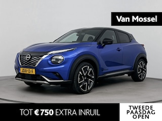 Nissan Juke 1.6 Hybrid N-Design | Apple Carplay & Android Auto | Stoelverwarming | Stuurverwarming | 360 camera | Parkeersensoren