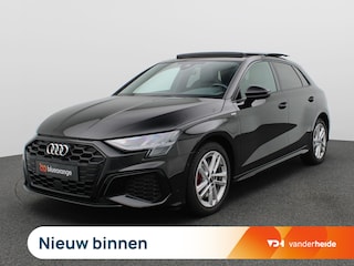 Audi A3 Sportback 45 TFSI e S edition Competition 245PK S-tronic Pano-Schuifdak, Keyless, Stoelverwarming, Adaptive cruise control, Lane Assist, Apple Carplay/Android Auto, Parkeersensoren voor en achter, 17" LM Velgen