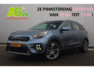 Kia Niro 1.6 GDi Hybrid DynamicLine 140PK Automaat 18 inch Half Leder Navigatie Camera Adaptive Cruise Lane Assist Clima Carplay Android