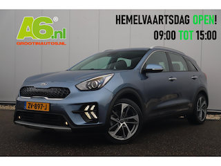 Kia Niro 1.6 GDi Hybrid DynamicLine 140PK Automaat 18 inch Half Leder Navigatie Camera Adaptive Cruise Lane Assist Clima Carplay Android
