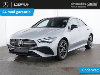 Mercedes-Benz CLA 250 e AMG Plug-In Hybride AMG Line Premium | Night Pakket | Panorama Schuif-Kanteldak | Burmester® | Stuur en Stoelverwarming. Inclusief 24 maanden Mercedes-Benz Certified garantie voor Europa.