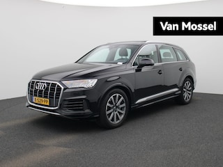 Audi Q7 55 TFSI e quattro Pro Line Plus | NL Auto | Panoramadak | Luchtvering | Navigatie | Apple Carplay / Android Auto | Lederen Bekleding | Elektrische Trekhaak | Verwarmde- en Geventileerde Stoelen | Virtual Cockpit | Elektrische Stoelen | Lendesteunen | Achterbank Verstelbaar | Elektrische Achterklep | DAB | Bang & Olufsen | Achteruitrijcamera | Parkeersensoren | Lichtmetalen Velgen |