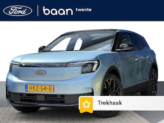 Ford Explorer Premium Extended Range RWD 77 kWh | Wegklapbare trekhaak | Uit voorraad leverbaar | Arctic Blue metallic |