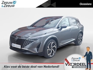 Nissan Qashqai 1.5 e-Power Tekna Plus |Panoramisch dak| 20 inch LM velgen|Stoel en stuur verwarming| Massagestand| 360 graden camera| DEMO VOORDEEL