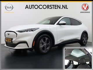 Ford Mustang Mach-E Extended RWD 98kWh 301pk Leer Trekhaak Pano-Dak Adaptive Cruise Lane Centring/change Assist Stop&Go Apple Carplay Android Auto 360°Camera Active-Park-Assist PDC-a+v Sync4A Lmv B&O®-HiFi-10speakers Qi-laden LED Pre-Collision-Assist Elektr.verst.Stoelen+Verwarmd Dual-ECC Fully Active Park Assist Elektr.Achterklep BLISS Driver Alert Warning Keyless Origineel Nederlandse Auto € 63.000- nieuw, Batterijgarantie 8 jaar of 160.000km vanaf nieuw
