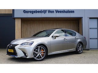 Lexus GS 450h 345pk F-Sport Line Schuif/kanteldak Head-up Leder Stoelventilatie Keyless *1e Eigenaar* 49277km! Lexus O.H.