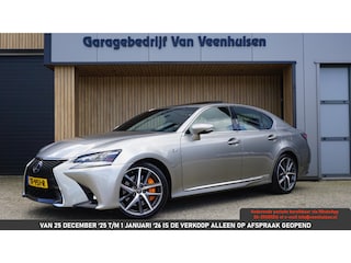 Lexus GS 450h 345pk F-Sport Line Schuif/kanteldak Head-up Leder Stoelventilatie Keyless *1e Eigenaar* 49277km! Lexus O.H.