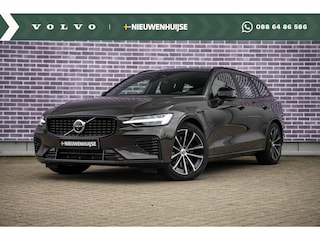 Volvo V60 2.0 T6 Plug-in hybrid AWD Plus Dark | Trekhaak | Panoramadak | Adaptieve cruise control | Harman & Kardon | Elektrisch verstelbare voorstoelen | Stuur/stuur verwarming |