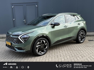 Kia Sportage 1.6 T-GDi Plug-in Hybrid AWD GT-PlusLine Automaat / Fabrieksgarantie 7 jaar / Dealer onderhouden / 1.350 kg trekgewicht / Lederen bekleding / 360° camera / Harman Kardon Audio / Android Auto / Apple Carplay / Stuur-, achterbank-, voorstoelverwarming / Geventileerde voorstoelen