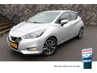 Nissan Micra Turbo N-Connecta , Navi,Camera, Sportvelgen, cruise en climate control, 1e eigenaar