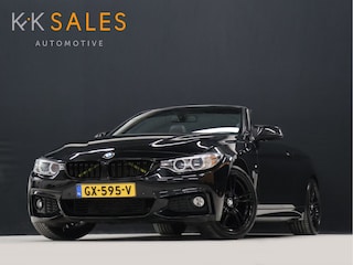 BMW 4-serie Cabrio 420i High Executive M Sport [NEKVERWARMING, MEMORY SEATS, PDC V+A, CRUISE CONTROL, FLIPPERS, BLUETOOTH TELEFOON, STOELVERWARMING, AUTOMATISCHE AIRCO, NAVIGATIE,