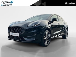 Ford Puma 1.0 EcoBoost Hybrid ST-Line | Dealer onderhouden | Navigatie | Apple carplay & Android auto | Winter pack | Adaptief cruise control | Dodehoek detectie | Airco | 19" lichtmetalen velgen | Parkeersensoren voor en achter | Achteruitrijcamera | Privacy glas |
