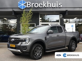 Ford Ranger 2.0 Super Cab EcoBlue Wildtrak | ELEKTRISCHE ROLLERTOP | TREKHAAK | ADAPTIVE CRUISE | DODEHOEKDETECTIE | CAMERA |