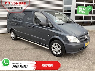 Mercedes-Benz Vito 110 CDI L3 EXPORT NL Auto/ APK 02-2026/ Airco/ LMV/ Sidebars/ Betimmering/ Radio
