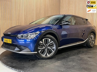 Kia EV6 Air 58 kWh|100% SOH|TREKHAAK|1/2 LEDER|ACC|CARPLAY|CAMERA|STOEL-, STUURVERW.|LAGE KM'S|NAP|NL-AUTO|INCL.BTW|1e EIG.|