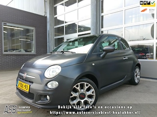 Fiat 500 0.9 TwinAir 500S | Airco | Sportstoelen | Onderhoudshistorie bekend | 84.000 NAP |Unieke Kleur!