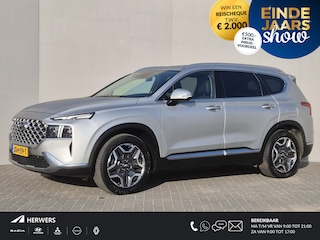 Hyundai Santa Fe 1.6 T-GDI PHEV Plug-in Premium Automaat / HUD / Afn. trekhaak 1.350 kg / EAER 58 km stad 69km / Elektrische achterklep / Stuur-,Stoel en Achterbankverwarming / Adaptief CC / Stoelventilatie / Rondomzicht camera /