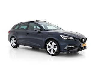 Seat Leon Sportstourer 2.0 TDI FR Business Intense (INCL-BTW) Aut.  *PANO | FULL-LED | ADAPTIVE-CRUISE | DIGI-COCKPIT | NAVI-FULLMAP | LEATHER-MICROFIBRE | CARPLAY | KEYLESS | SHIFT-PADDLES | SPORT-SEATS | AMBIENT-LIGHT | CAMERA | 17''ALU | T