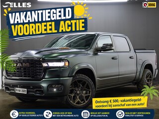 Dodge Ram 1500 2025 3.0L HURRICANE LARAMIE Night Premium | BPM VRIJ | NIEUW | 5 Jaar Garantie | Panoramadak | Luchtvering