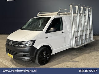Volkswagen Transporter 2.0 TDI 150pk L2H1 GLASRESTEEL Euro6 Airco | Imperiaal | 2500kg Trekhaak Bijrijdersbank, Sidebars, Cruisecontrol