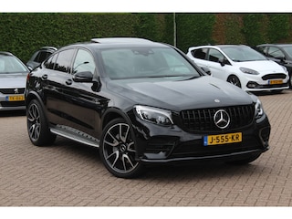 Mercedes-Benz GLC AMG 43 4MATIC / Schuifdak / 360Camera / Head-up / Burmester / Carbon intr. / 21'' / Memory seats / Keyless / Treeplanken / LED / Dodehoek / DAB / Stoelverwarming / ACC