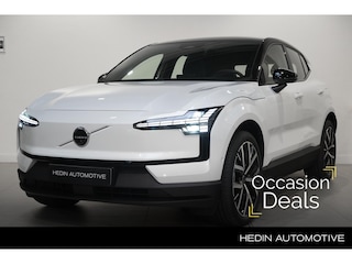 Volvo EX30 Twin Motor Performance Europa Sport 69 kWh AWD Chrystal White|1500kg Trekgewicht | Elek.Verstelbare Voorstoelen| Harman&Kardon Audio| Google Maps | Adaptive Cruise | Pilot Assist | Parkeer Camera |Stoel & Stuurverwarming|