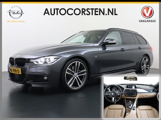 BMW 3-serie Touring 330i AUT-8 M-Sport Pack Leder+Memory Harman&Kardon® Audio Adap.Cruise Apple Carplay Head-Up Navi 19" Virtual CockpitCamera Ecc High Executive Lmv  Stoelverwarming DAB Elek.Achterklep Zwarte-Hemel Adaptieve Led Wifi Surround Camera Origineel Nederlandse Auto Zeer compleet! € 71.000 nieuwprijs !