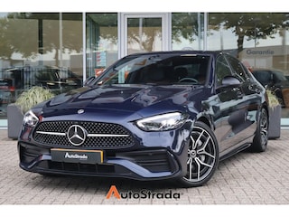Mercedes-Benz C200 AMG-Line 204pk | Sfeer | Navigatie | Cruise | Climate | Leder | Virtual | LED | Stoelverwarming | Camera
