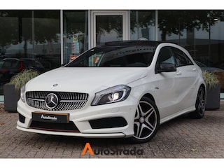 Mercedes-Benz A-klasse 200 AMG-LINE 156pk I Pano I Cruise I Stoelverwarming I Navigatie I Trekhaak I NAP