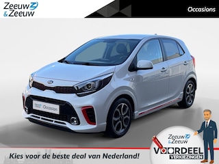 Kia Picanto 1.0 MPi GT-Line Edition | Navigatie | Camera | Cruise control | Apple Carplay / Android Auto | Lederen bekleding | Getinte ramen achter |