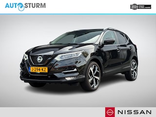 Nissan Qashqai 1.3 DIG-T Tekna Automaat | Trekhaak Afneembaar | Panoramadak | Apple Carplay/Android Auto | Adapt. Cruise Control | Stoelverwarming | 360° Camera | Rijklaarprijs!