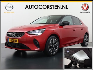 Opel Corsa Elegance 50kWh SOH 90% Leder 360°Camera Panoramadak Zwart Dak Navi Ecc Apple Carplay Android Auto Cruise Control Stoel+Stuurverwarming DAB+ Pdc Lmv Led Origineel Nederlandse Auto