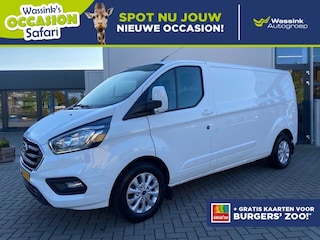 Ford Transit Custom 2.0 TDCi 130pk L2H1 Limited + extra's | Airconditioning | Navigatie | Trekhaak (2800kg) | Lm velgen | Winterpack | Safari Actie
