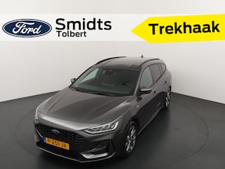 Ford Focus Wagon EcoBoost Hybrid 125pk ST Line | Trekhaak | Dealer onderhouden | Nw. model | Led | Clima |