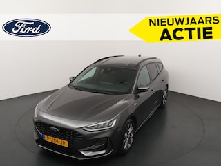Ford Focus Wagon EcoBoost Hybrid 125pk ST Line | Trekhaak | Dealer onderhouden | Nw. model | Led | Clima |