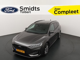 Ford Focus Wagon EcoBoost Hybrid 125pk ST Line | Trekhaak | Dealer onderhouden | Nw. model | Led | Clima |