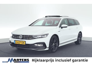 Volkswagen Passat Variant 2.0 TSI 190pk DSG 2x R-Line Trekhaak Camera Leder Keyless Memory Panoramadak Virtual Cockpit Navigatie