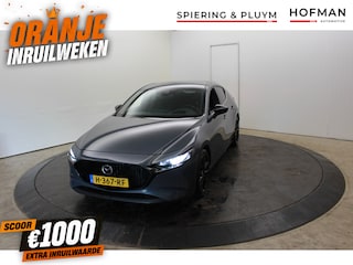 Mazda 3 2.0 e-SkyActiv-X M Hybrid 180 PKLuxury Trekh Camera Vol Leder dodeh detec