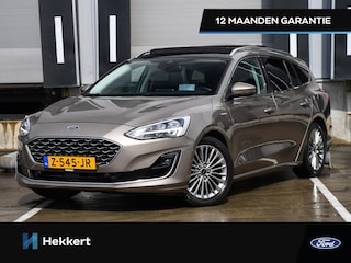 Ford Focus Wagon Vignale 1.5 EcoBoost 150pk Automaat LEDER | SCHUIF-DAK | 17''LM BLIS | WINTER PACK | ADAPT. CRUISE | B&O | HUD