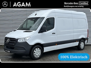 Mercedes-Benz Sprinter L2H2 Snelladen Leer Camera Airco 41kWh 100% Elektrisch