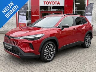 Toyota Corolla Cross HYBRID 180 DYNAMIC NIEUW MODEL! STOEL/STUURVERW BLIND SPOT 18'' LM-VELGEN EL-ACHTERKLEP KEYLESS NAVI PARK-SENSOREN CAMERA CLIMA APPLE/ANDROID