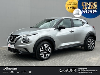 Nissan Juke 1.0 DIG-T Acenta Handgeschakeld / Allseason banden / Apple carplay Android auto / Stoelverwarming / Achteruitrijcamera / Nissan Connect Navigatie / Cruise control / Climate control / Lichtmetalen wielen 17“ /