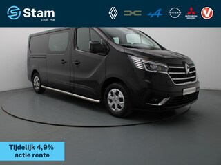 Renault Trafic 2.0 dCi 150pk T29 L2H1 DC Work Edition Automaat Camera | Cruise | Navi | Parkeersens. v+a | Trekhaak