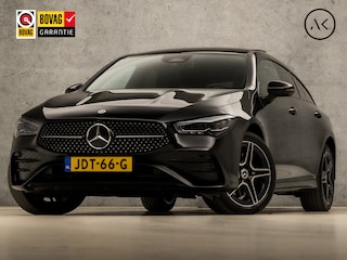Mercedes-Benz CLA Shooting Brake 250 e AMG Sport 218Pk Automaat (FACELIFT, SCHUIFDAK, MEMORY SEATS, HEAD-UP DISPLAY, 360 CAMERA, STUUR/STOELVERWARMING, BURMESTER, LEDER/ALCANTARA, ADAPTIVE CRUISE, NIEUWSTAAT)