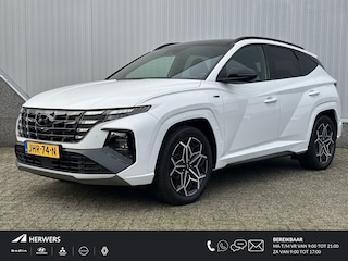 Hyundai Tucson 1.6 T-GDI PHEV N Line Sky 4WD / Dealer onderhouden / Glazen schuif- en kanteldak / Stuur-, stoel- en achterbankverwarming / Trekgewicht 1350 kg / Stoelventilatie / Adaptief CC /