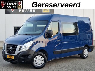 Nissan NV400 2.3 dCi L2H2 DC 5-PERSOONS AIRCO TREKHAAK