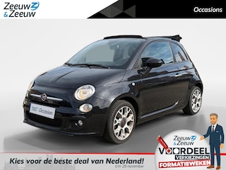Fiat 500 0.9 TwinAir Turbo 500S | Cabrio | Sportief interieur | Climate | Telefoon | Radio |