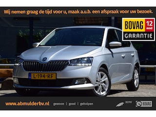 Skoda Fabia 1.0 TSI 96PK Ambition | Org. NL | BOVAG Garantie | Cruise & Climate Control | Parkeersensoren | 15'' Velgen | Apple Carplay/ Android Auto | LED Dagrijverlichting |
