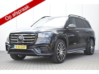 Mercedes-Benz GLS 450 D 4MATIC AMG-Line Obsidiaanzwart GRIJS KENTEKEN 2800KM!