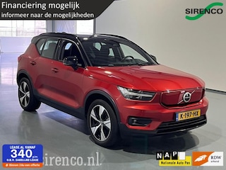 Volvo XC40 Recharge P8 AWD R-Design schitterende kleur dab+ deels leder stoel + stuur verwarming